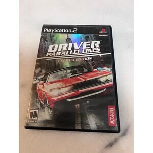 Driver Parallel Lines Limited Edition PS2 Complete w/ Manual